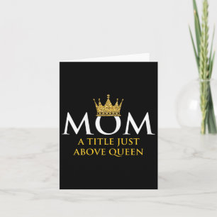 Carte Reine Mère Maman Maman Grand-mère Parents Mère 