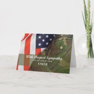Carte Relation personnalisée Armée de terre Soldat Casqu