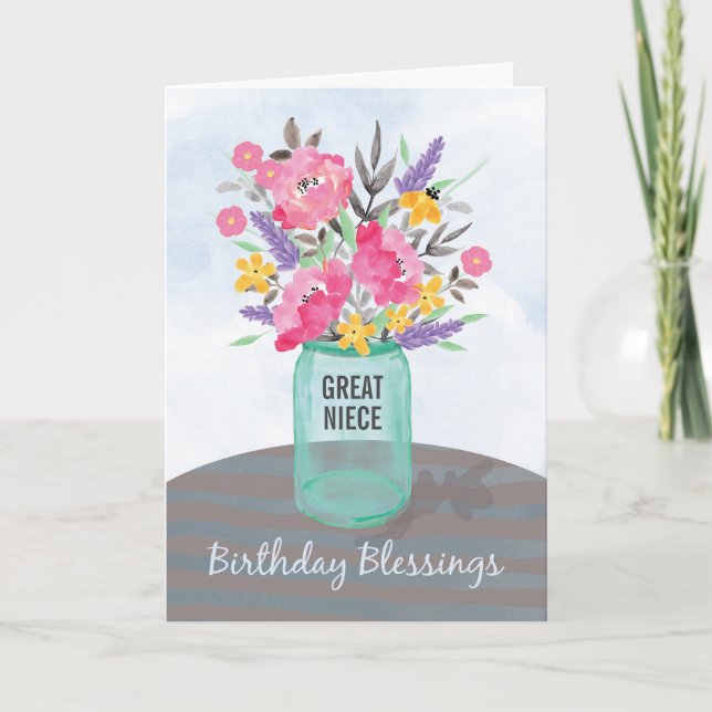 Carte Relation Personnalisée Bénédiction Anniversaire Ja (Devant)