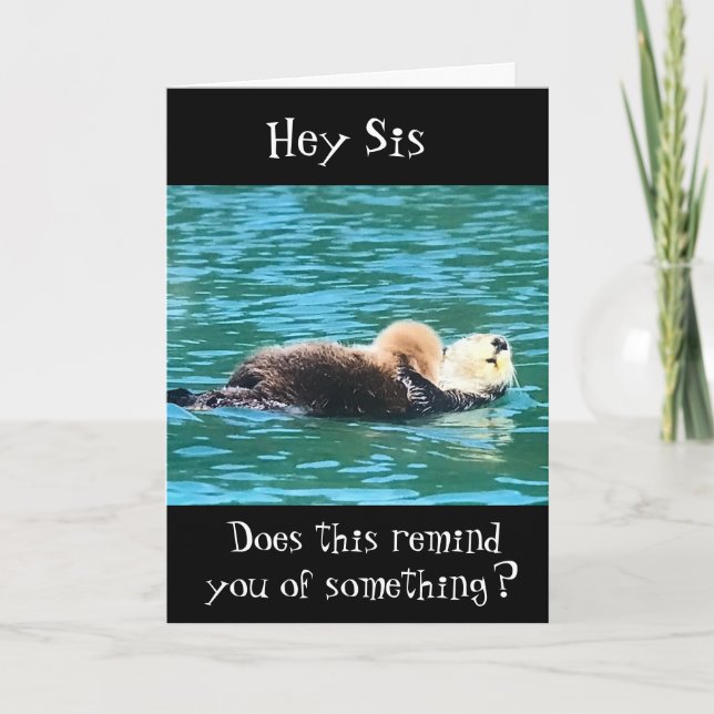 CARTE **RELAX COMME LUI POUR L'ANNIVERSAIRE DE SOE (Devant)