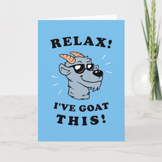 Carte Relax ! J'ai chéri ça (Devant)