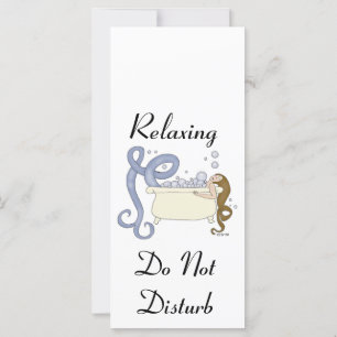 Carte Relaxant Ne Dérangez Pas ImagineMermaid.com Promo