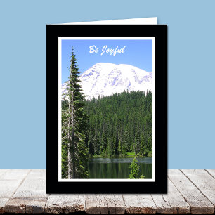 Carte religieuse d'anniversaire — Soyez Joyeux