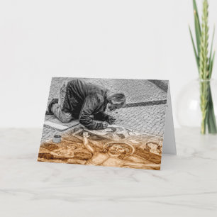 Carte religieuse de Noël avec John Verse Inside