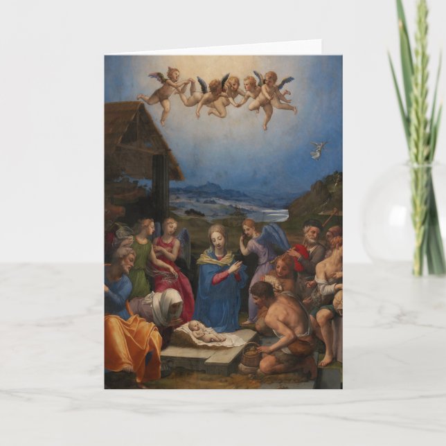 Carte Religious Themed Nativty (Devant)