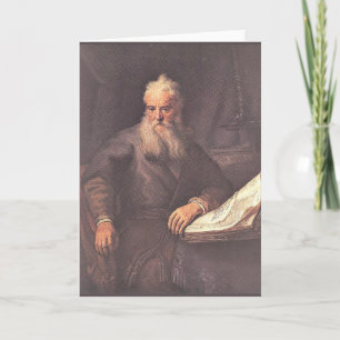 Carte Rembrandt - Apôtre Paul