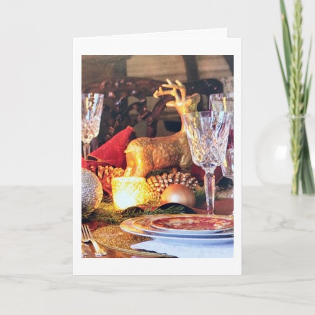 CARTE REMERCIEMENTS DE NOËL - AMITIÉ ET PLUS (Devant)