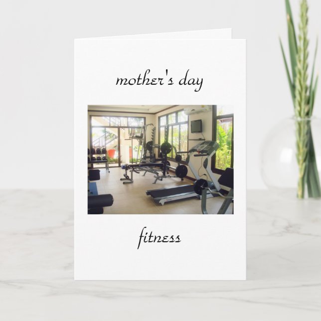 Carte remise en forme (Devant)