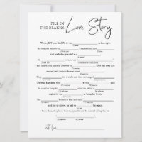 Remplir l'histoire d'amour des blancs | Jeu de Fêt