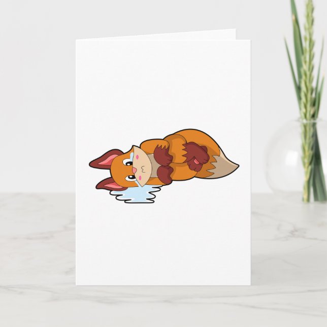 Carte Renard aux pleurs (Devant)