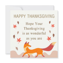 Renard d'automne mignon avec Feuilles en chute dan