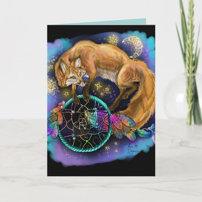 Carte Renard DreamCatcher (Devant)