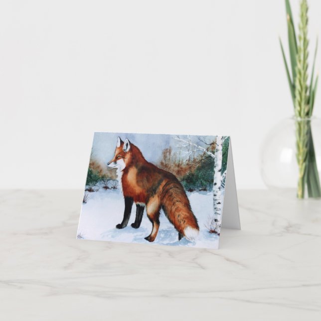 Carte Renard rouge (Devant)