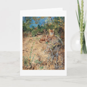 Carte Renards, Bruno Liljefors
