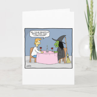 Carte Rencontre avec la sorcière