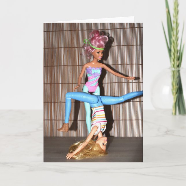 Carte Rencontrez les Gym Girls. (Devant)