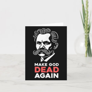 Carte Rendre Dieu mort à nouveau Nietzsche Philosophie a