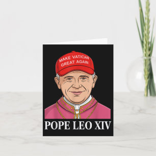 Carte Rendre la grandeur du Vatican au pape Leo Xiv drôl