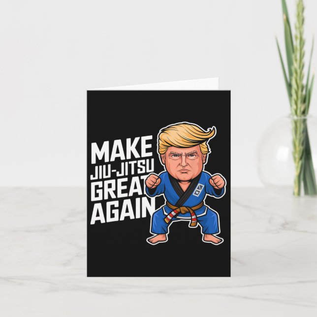 Carte Rendre sa grandeur à Jiu-jitsu Trump (Devant)