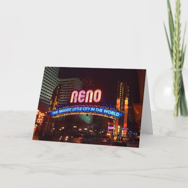 Carte Reno Arch Sign #1 (Devant)