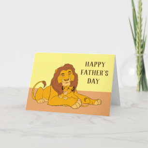 Carte Repose de Mufasa et Simba