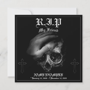 Carte Repose en paix, mon ami