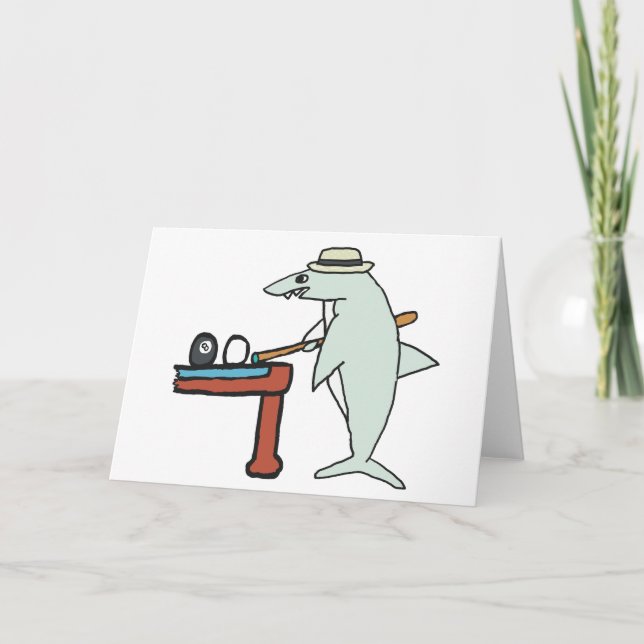 Carte Requin de piscine (Devant)