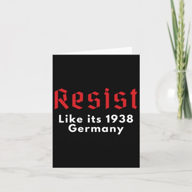 Carte Résistez à la citation Résistez à l'amour de 1938  (Devant)