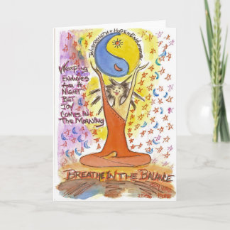 Carte Respirez dans l'équilibre