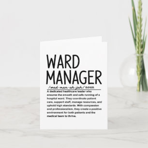 Carte Responsable de service