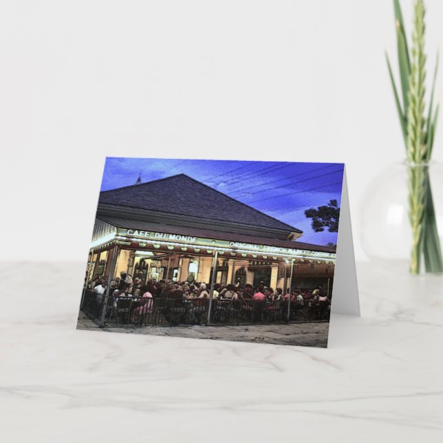 Carte Restaurants New Orleans Café Shop (Devant)