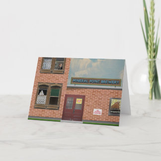 Carte "Rester en sécurité à la Brasserie tout en faisant