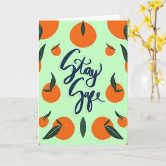 Carte Restez en sécurité