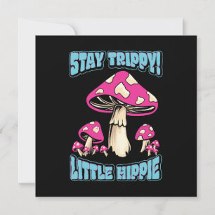 Carte Restez Trippy ! Petit Hippie