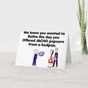 Carte Retired Nurse Story Art JACHO 2 Card