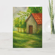 Retirement Card | Enjoy Every Minute Shed Painting