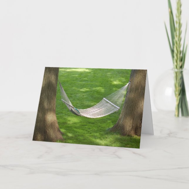 Carte Retirement Hammock (Devant)