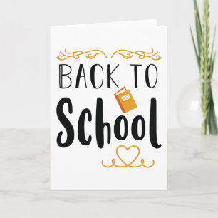 Carte Retour à l'école