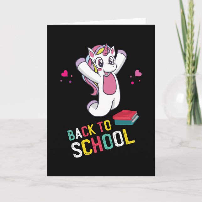 Carte Retour à l'école (Devant)