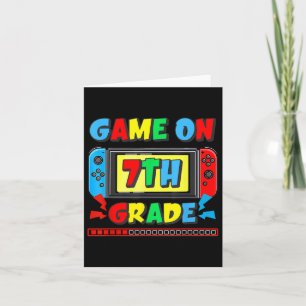 Carte Retour À L'École Jeu Sur Le Jeu De La 7E Année Fun