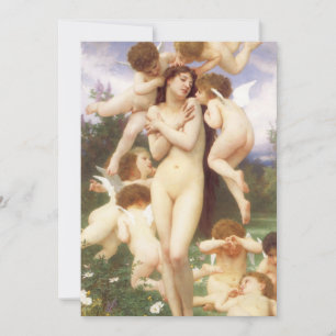 Carte Retour du Printemps (Le Printemps) de Bouguereau