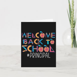 Carte Retourner À L'École Principal