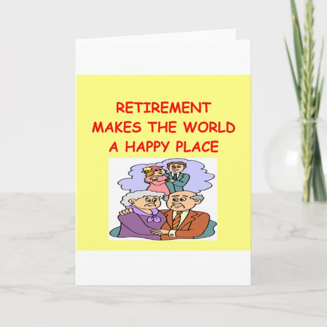 Carte retraite (Devant)