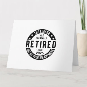 Carte Retraité 2025 Plus mon problème - Retraite
