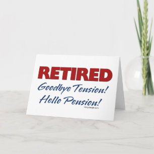 Carte Retraité : Bonjour pension !