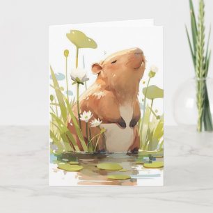 Carte Retraite de l'étang des capybaras