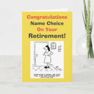 Carte Retraite des enseignants en chef