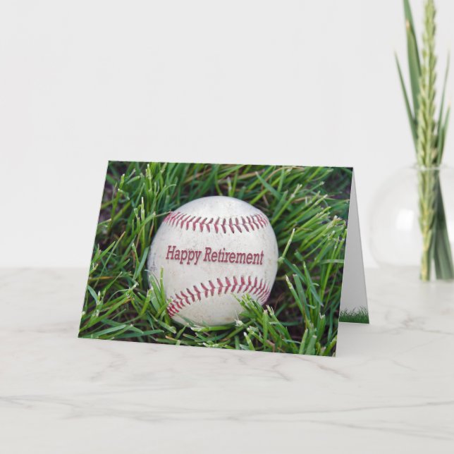 Carte Retraite des entraîneurs de baseball (Devant)