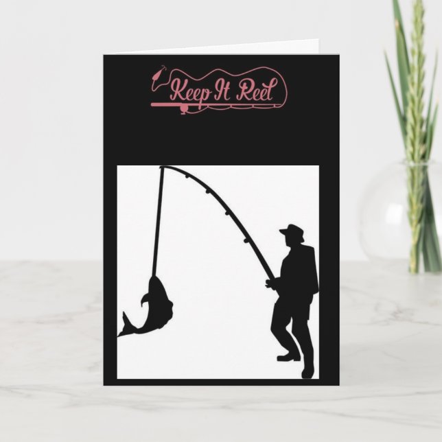 CARTE **RETRAITE ET PÊCHE*** QUELLE BLASSE !!! (Devant)