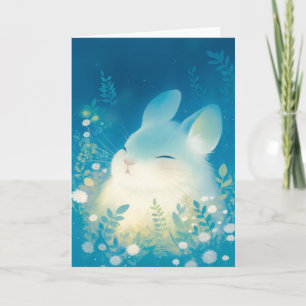 Carte Retraite florale sereine de chinchilla